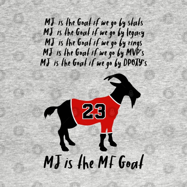 MJ is the MF Goat by slawisa